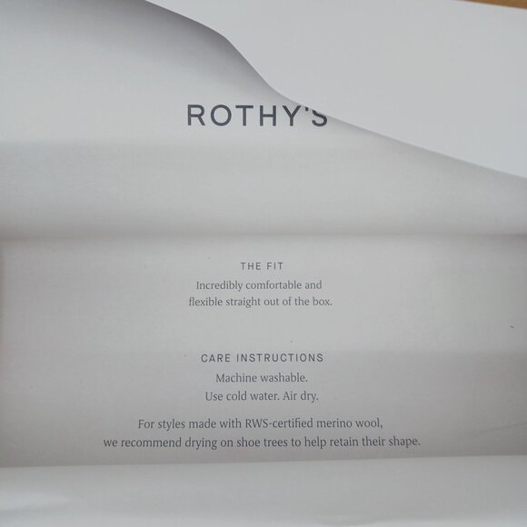 Rothys The High Point Comfort Heel Autumn Red US 13 Machine Washable Sustainable - Picture 8 of 15